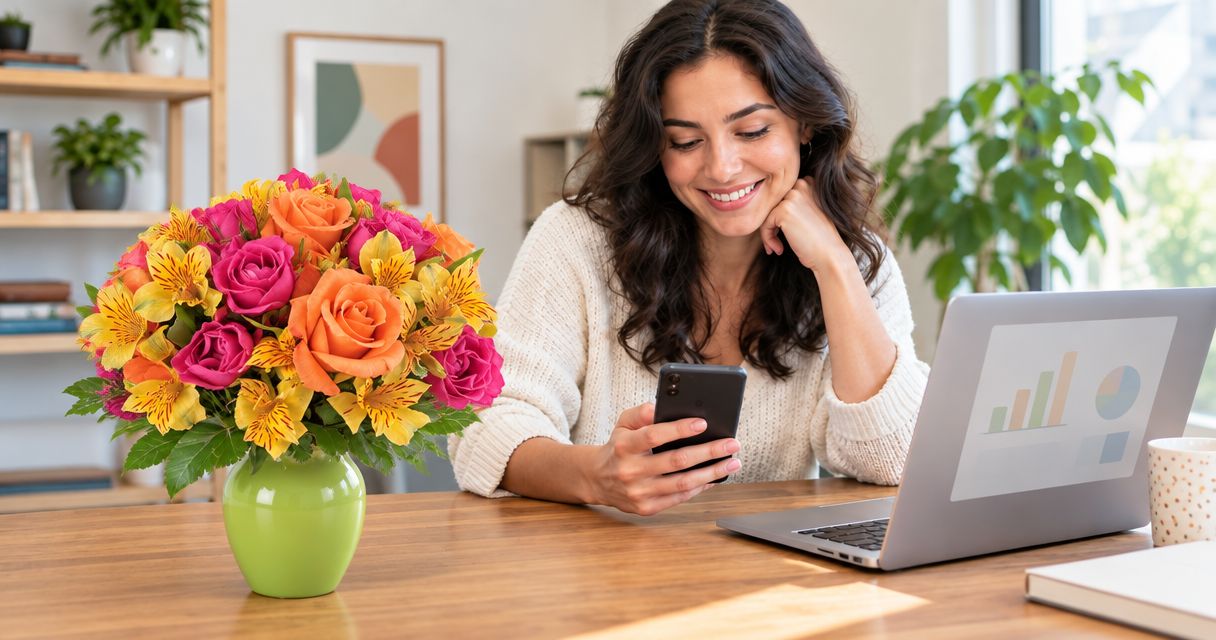 Birthday bouquet delivery to an office: what to check