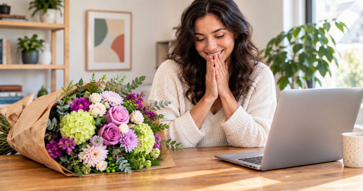 How to plan an anniversary flower delivery as a surprise