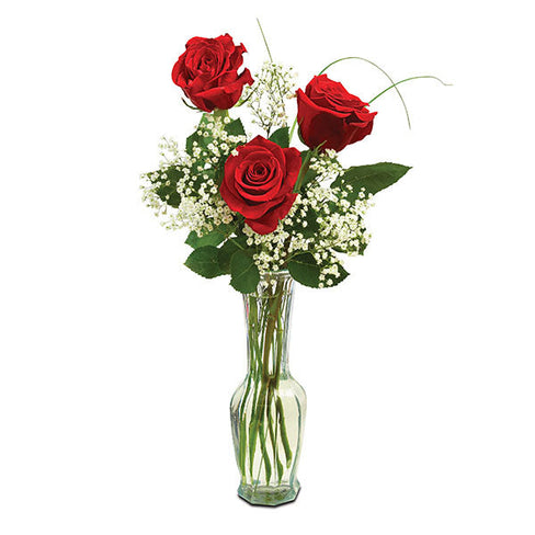 Bud Vase Roses