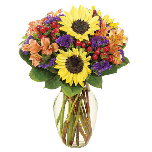 Fall Sunflower Brilliance Bouquet
