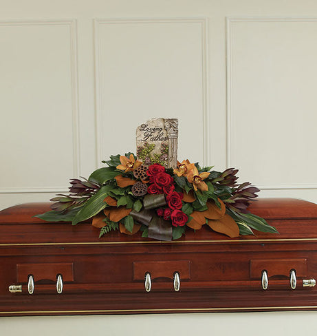Loving Father Casket Spray
