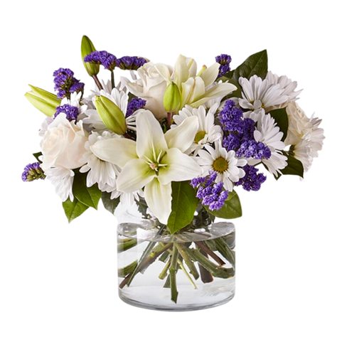 The FTD Beyond Blue Bouquet - Deluxe