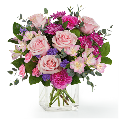 Rosy Radiance Bouquet - Deluxe