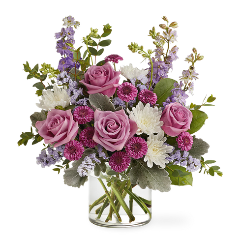 Violet Frost Bouquet - Deluxe