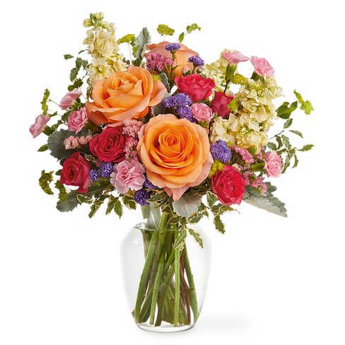 Tangerine Tango Bouquet - Deluxe