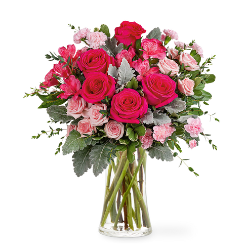 Tickled Pink Bouquet - Deluxe