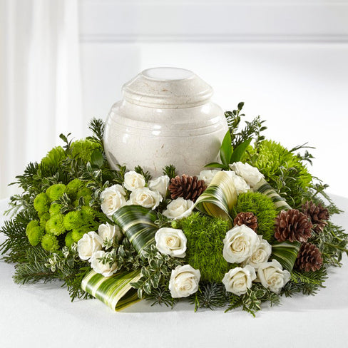 Precious Evergreen Cremation Adornment