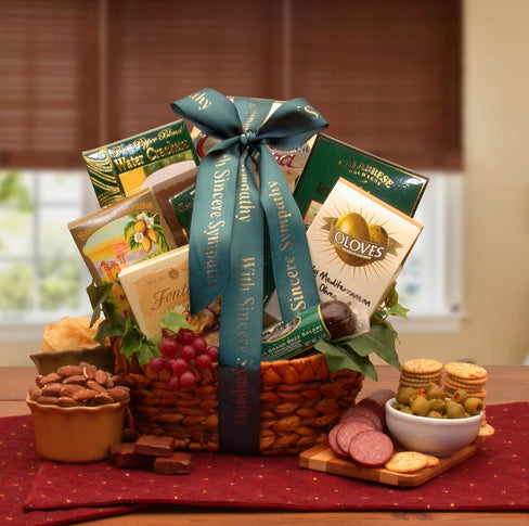 In Loving Memory Sympathy Gift Basket
