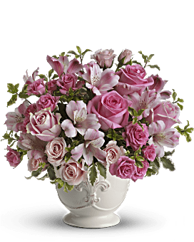 Pink Potpourri Bouquet with Roses