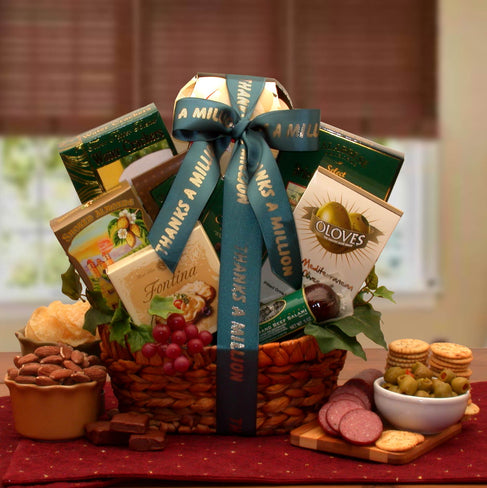 A Gourmet Thank You Gift Basket