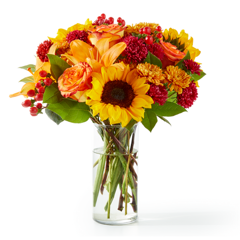 Fall Day Bouquet - Deluxe