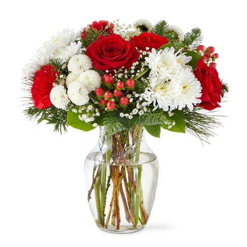 Chance of Flurries Bouquet - Deluxe