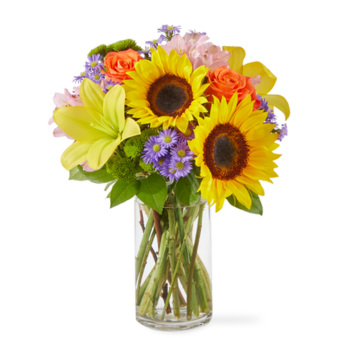Basking in the Glow Bouquet - Deluxe